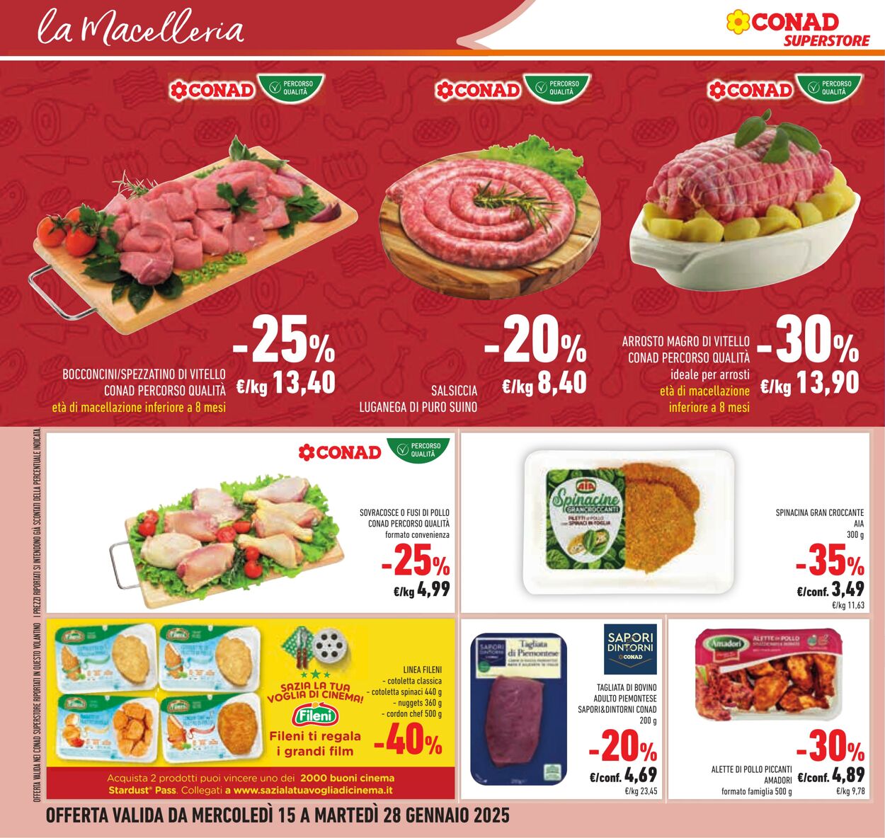 Volantino Conad 29.01.2025 - 11.02.2025