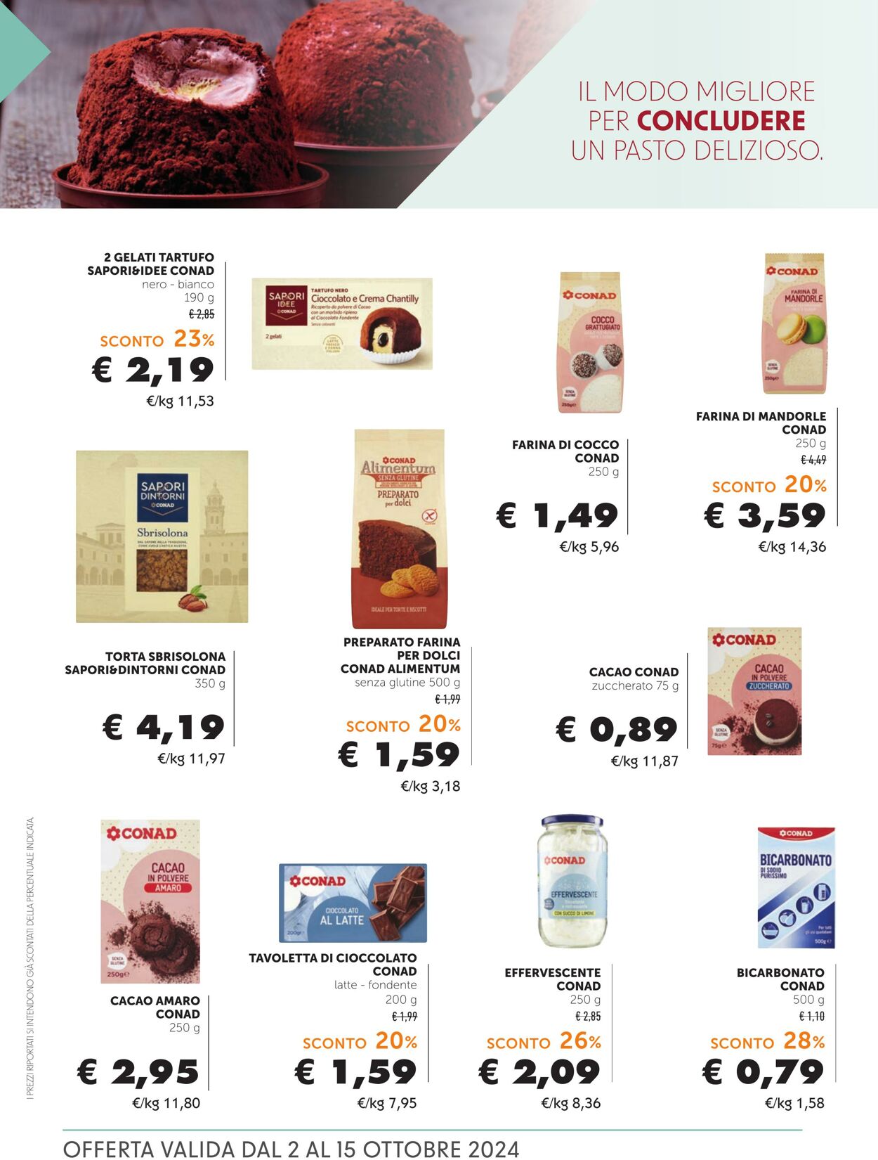 Volantino Conad 02.10.2024 - 15.10.2024