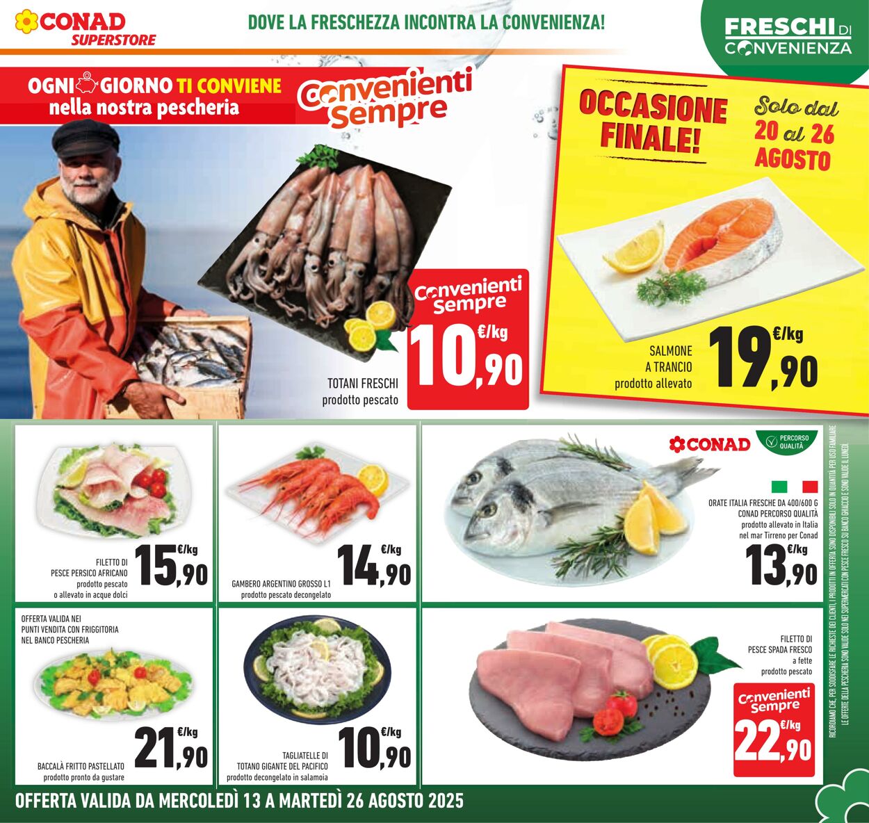 Volantino Conad 13.08.2025 - 13.08.2025