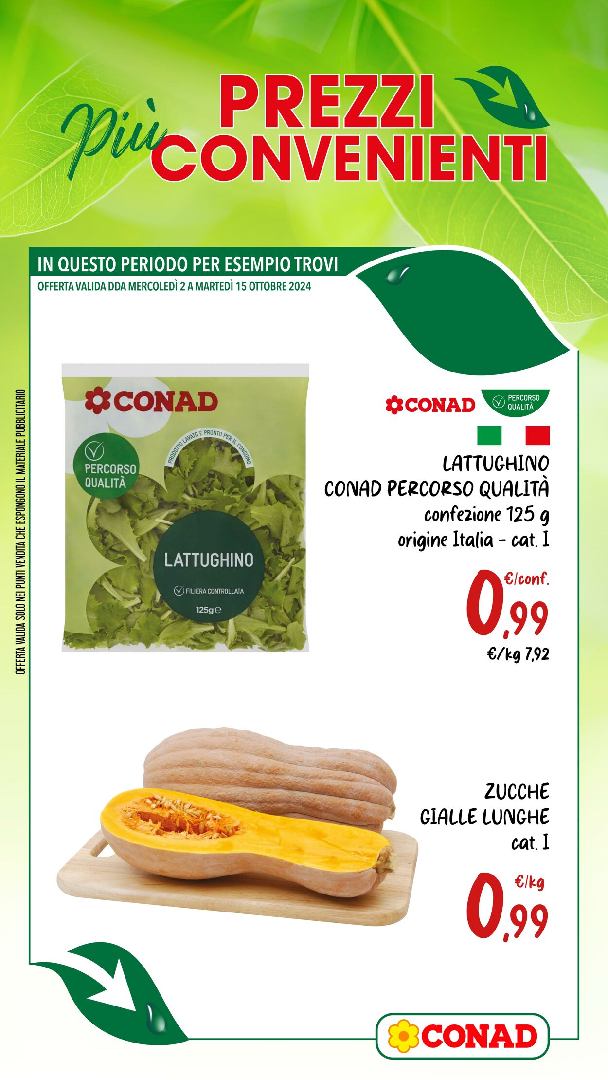 Volantino Conad 02.10.2024 - 15.10.2024