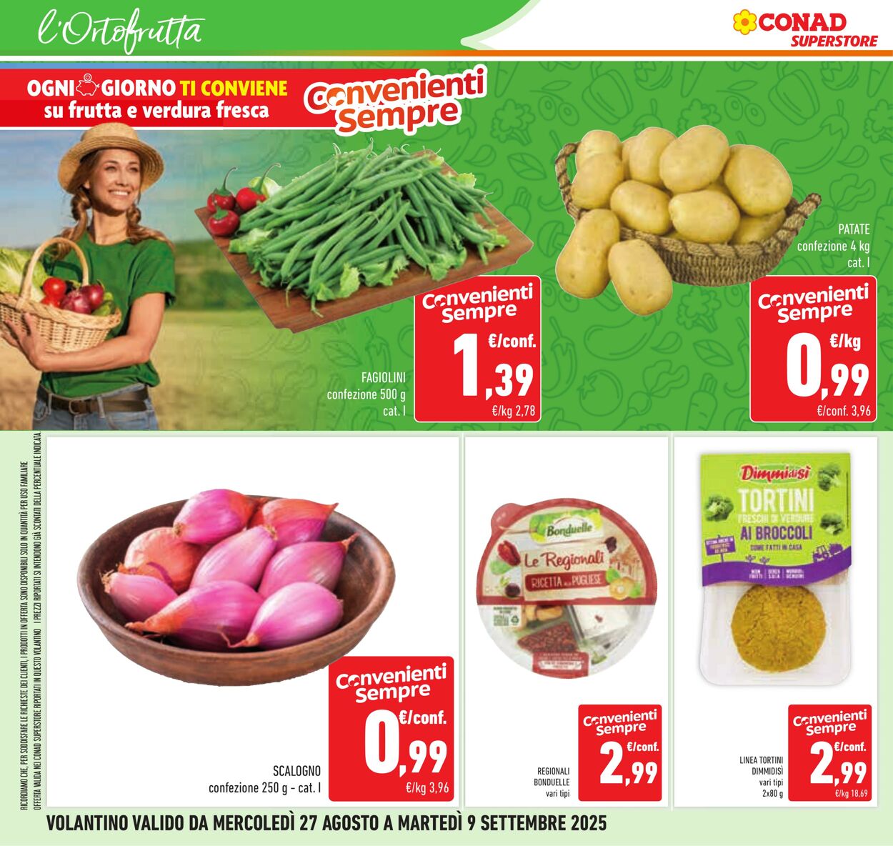 Volantino Conad 27.08.2025 - 27.08.2025