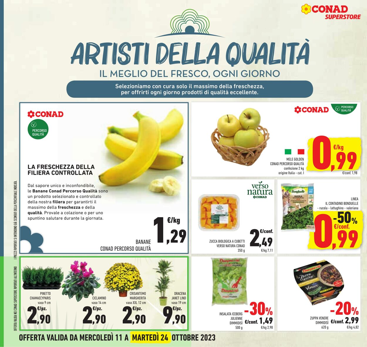 Volantino Conad 11.10.2023 - 24.10.2023