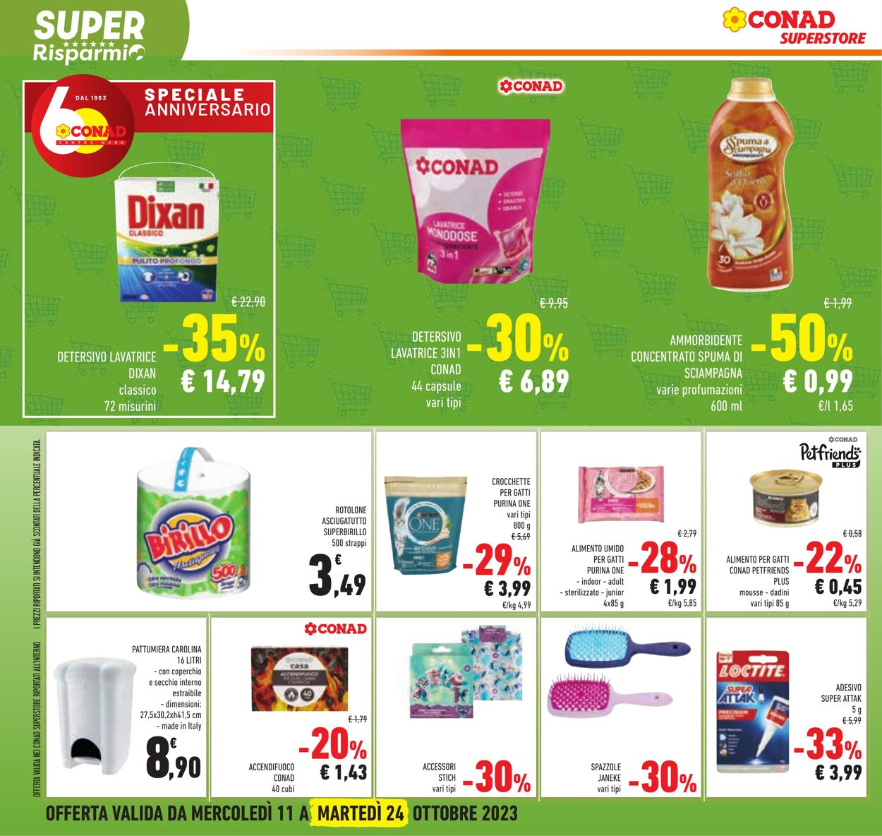 Volantino Conad 11.10.2023 - 24.10.2023