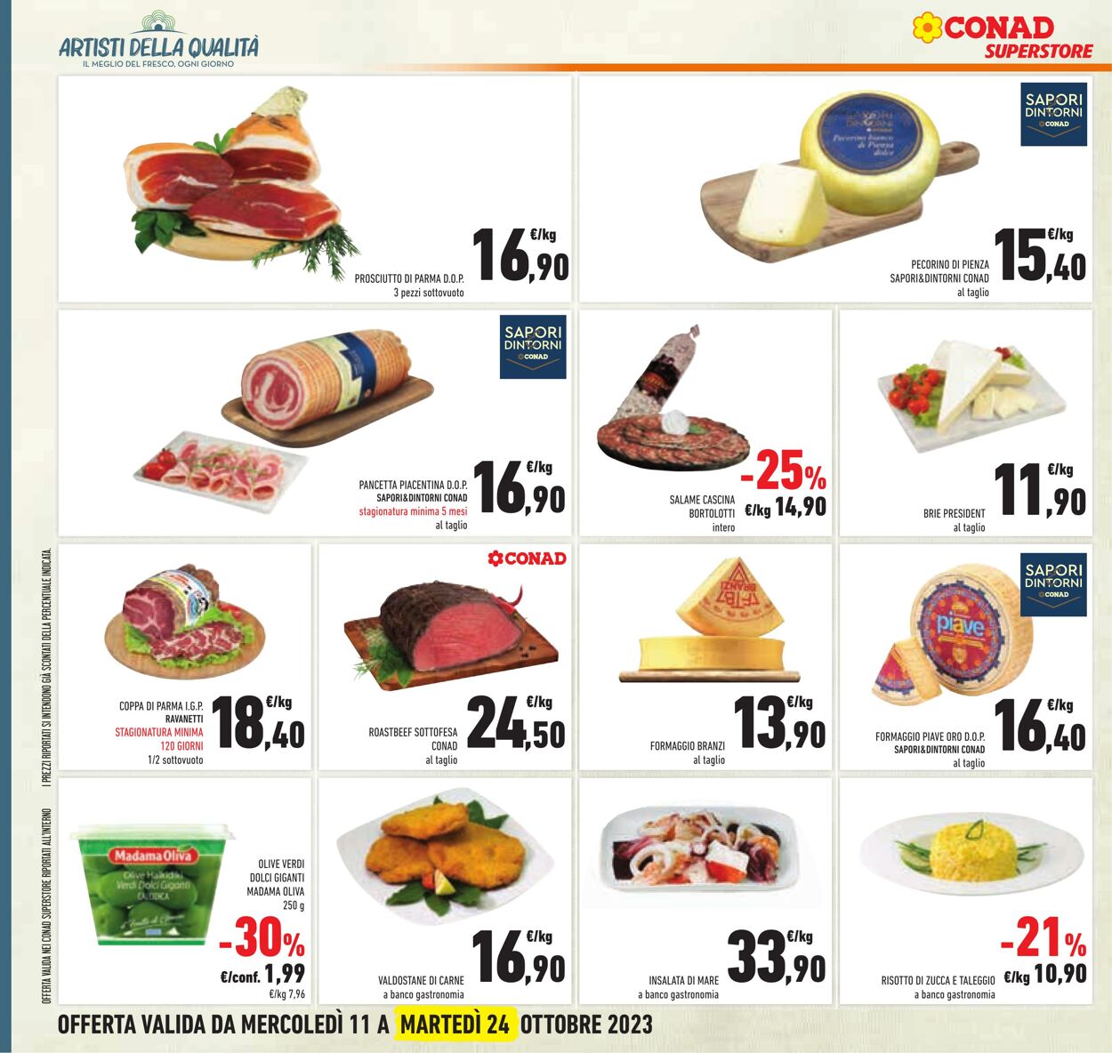 Volantino Conad 11.10.2023 - 24.10.2023