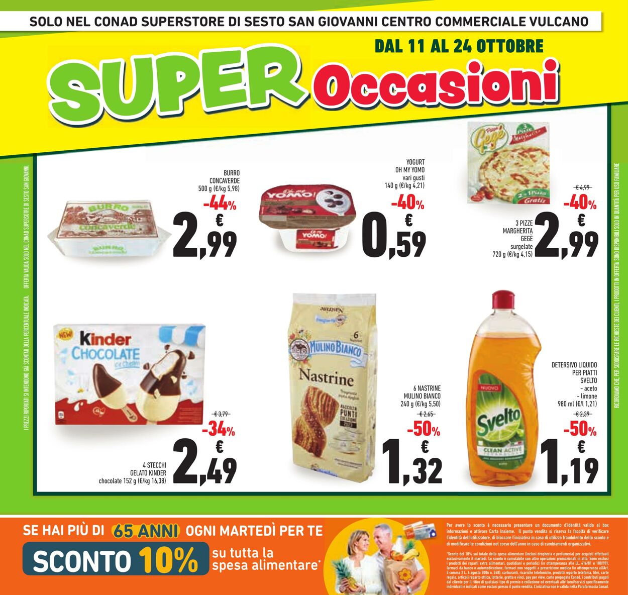 Volantino Conad 11.10.2023 - 24.10.2023