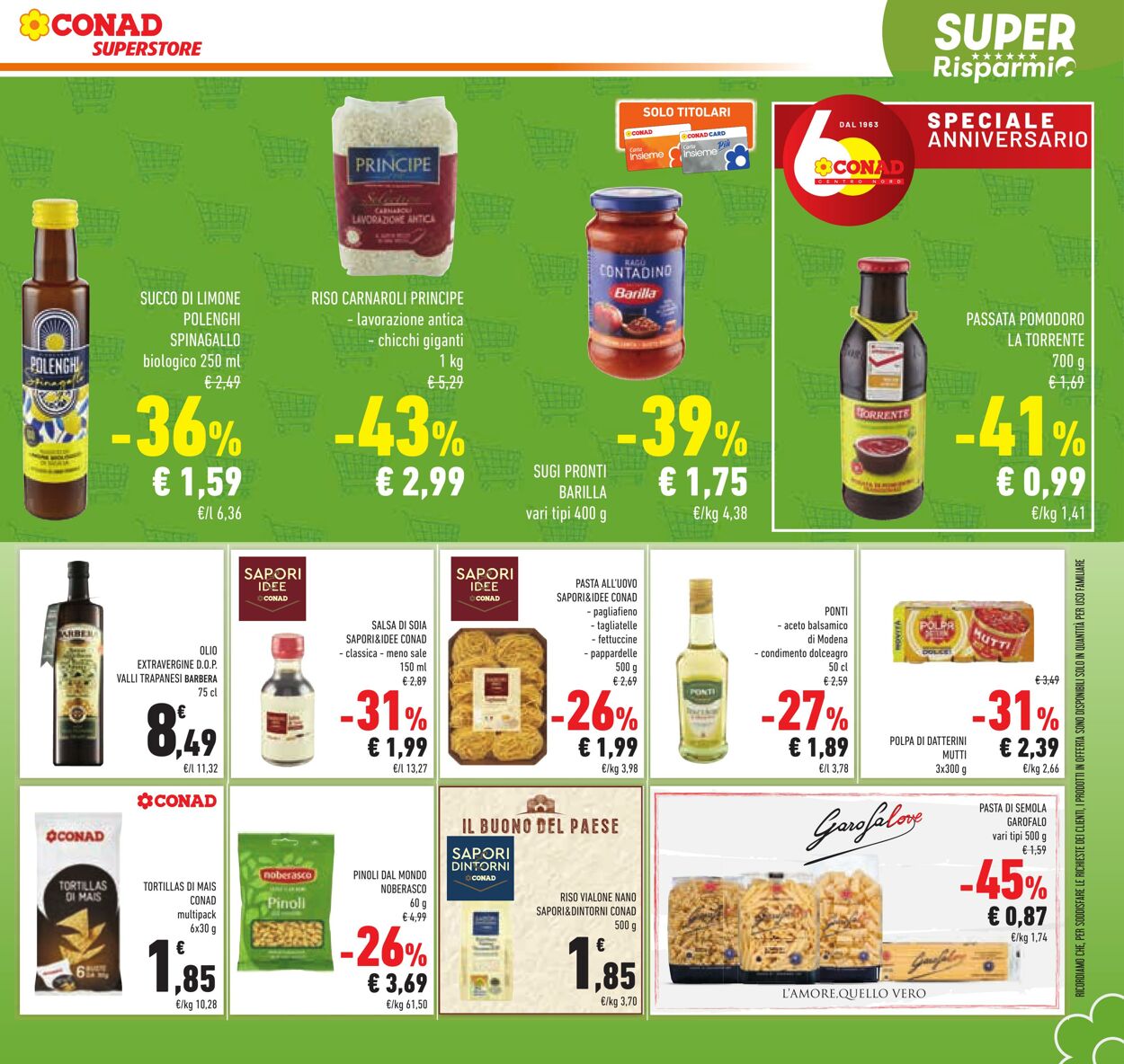 Volantino Conad 11.10.2023 - 24.10.2023