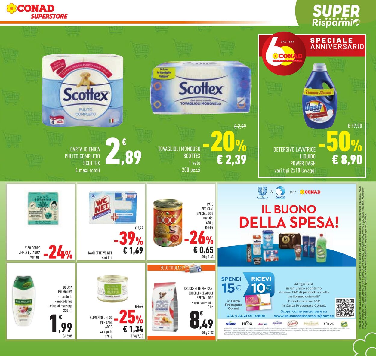 Volantino Conad 11.10.2023 - 24.10.2023