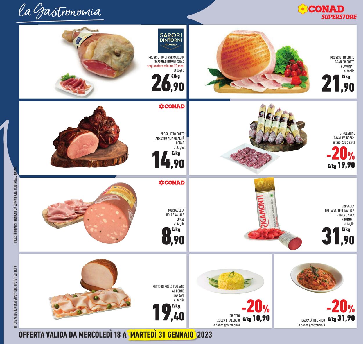 Volantino Conad 18.01.2023 - 31.01.2023