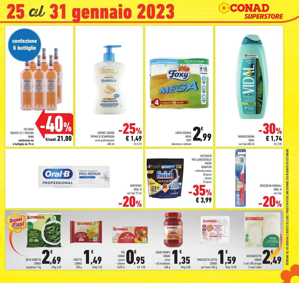 Volantino Conad 18.01.2023 - 31.01.2023