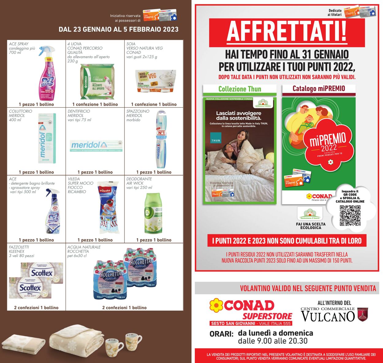 Volantino Conad 18.01.2023 - 31.01.2023