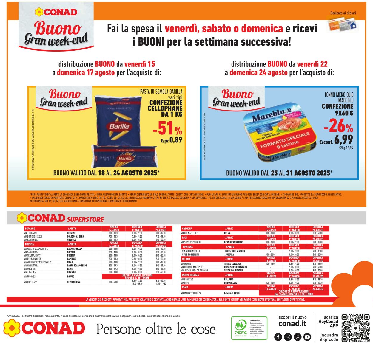 Volantino Conad 26.08.2025 - 26.08.2025