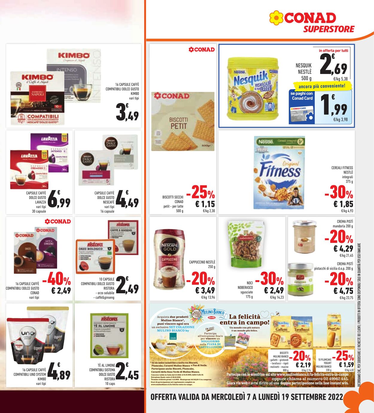 Volantino Conad 07.09.2022 - 19.09.2022