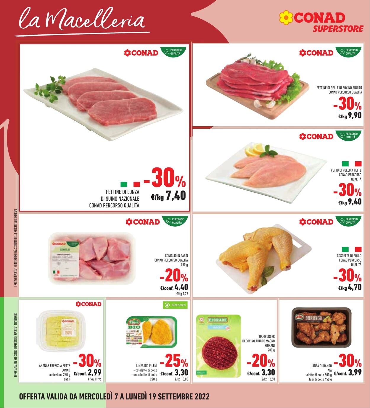 Volantino Conad 07.09.2022 - 19.09.2022