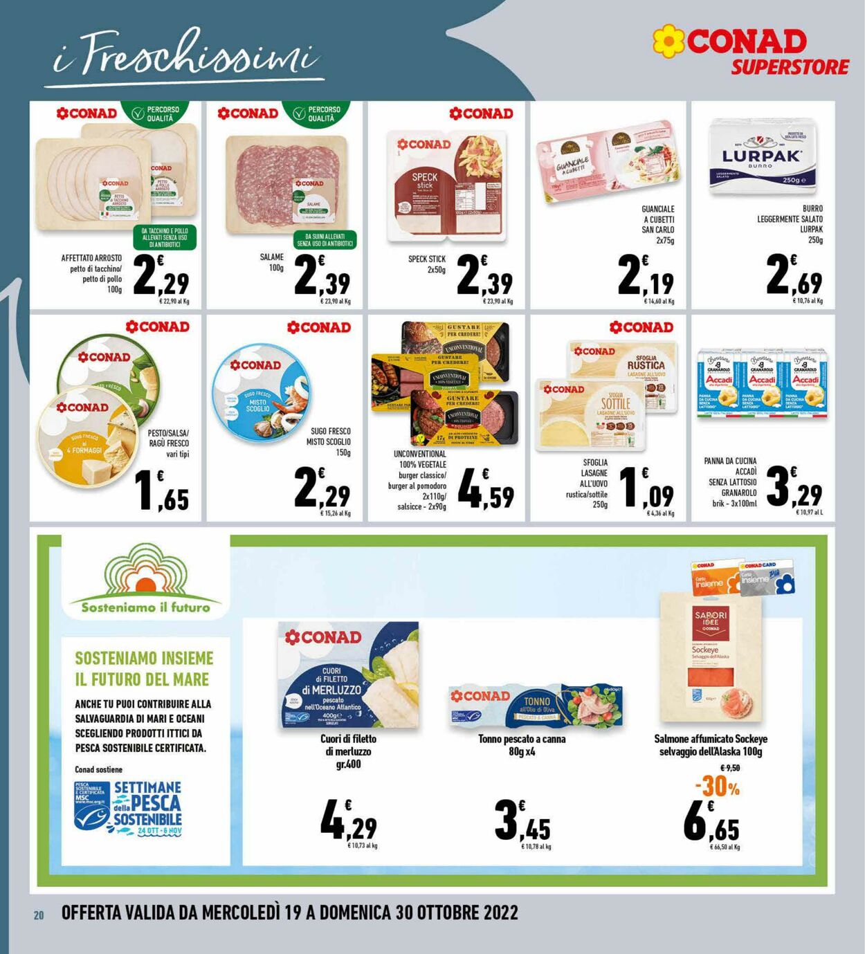 Volantino Conad 19.10.2022 - 30.10.2022