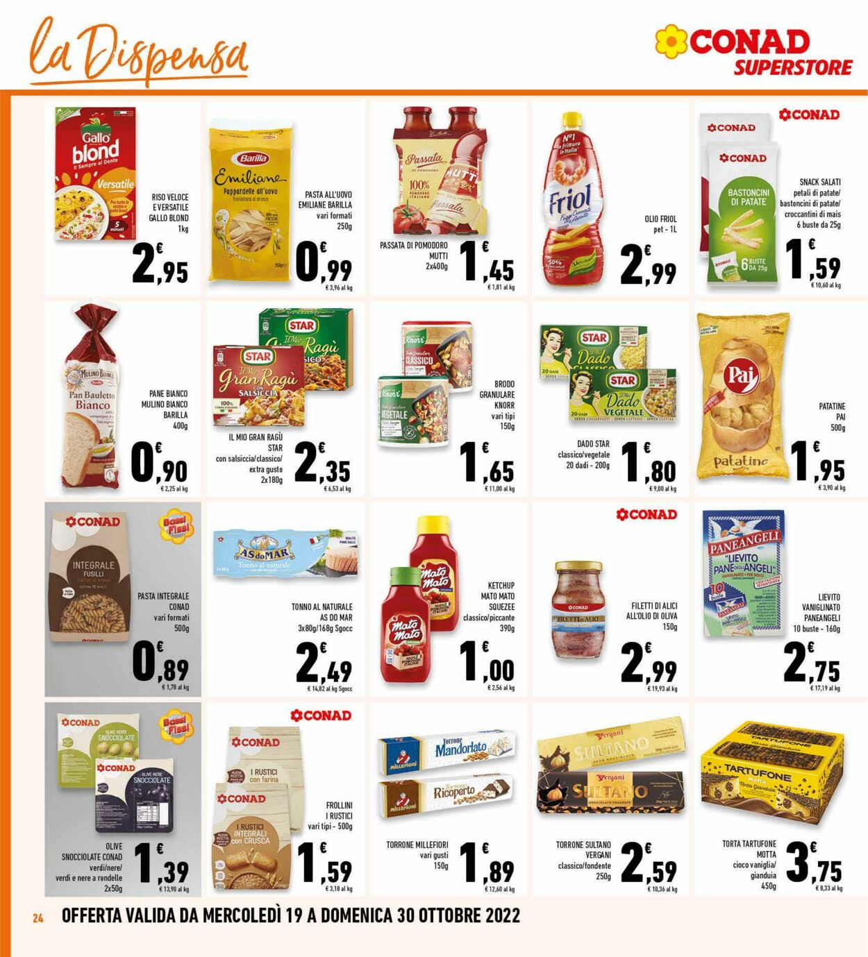 Volantino Conad 19.10.2022 - 30.10.2022