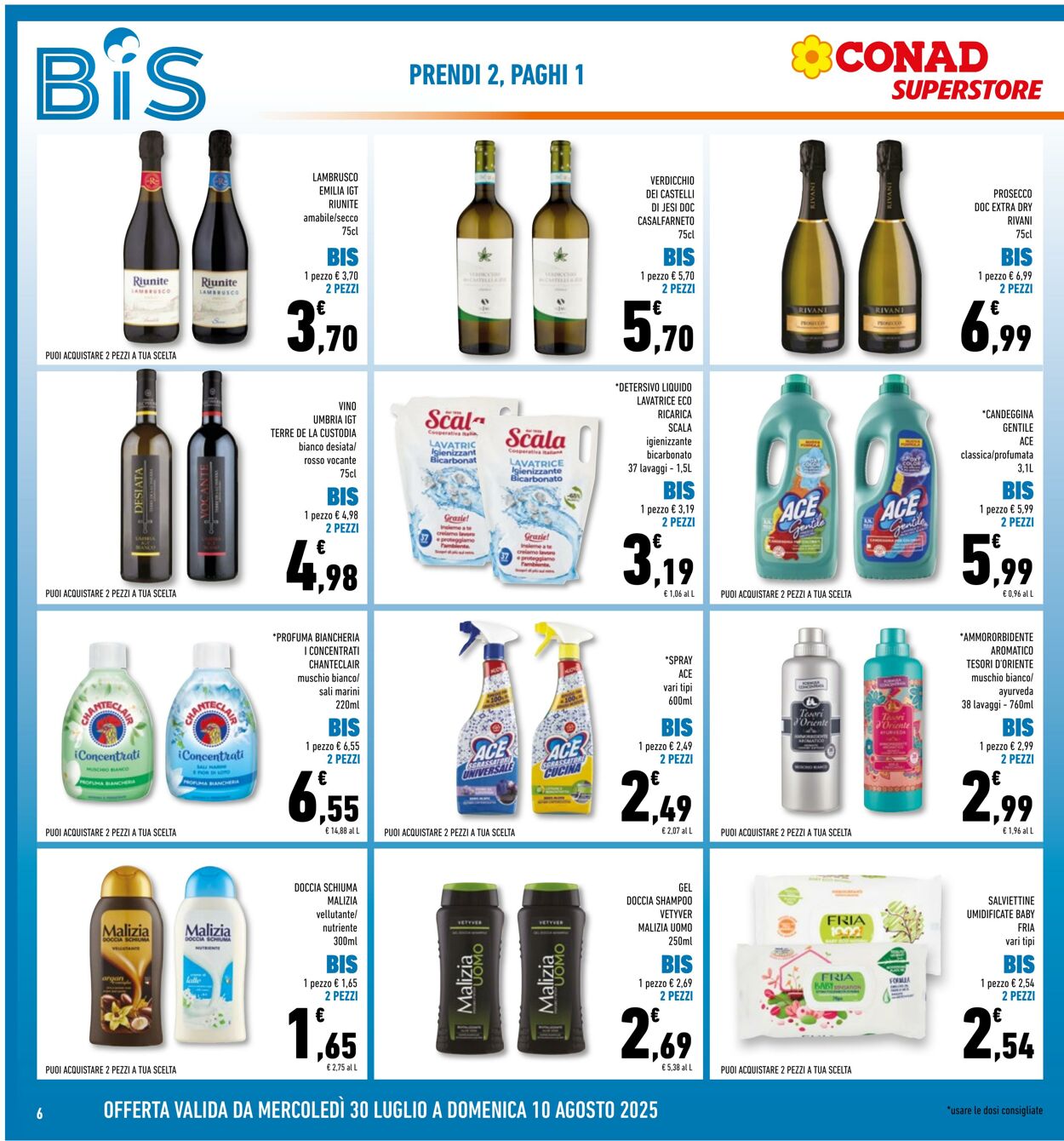 Volantino Conad 08.08.2025 - 08.08.2025