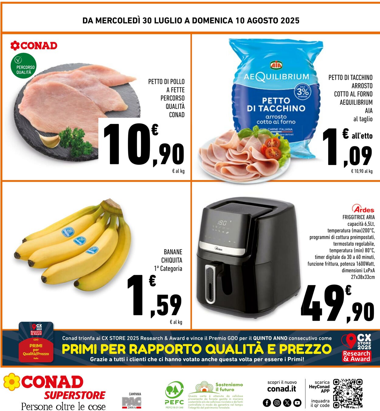 Volantino Conad 08.08.2025 - 08.08.2025