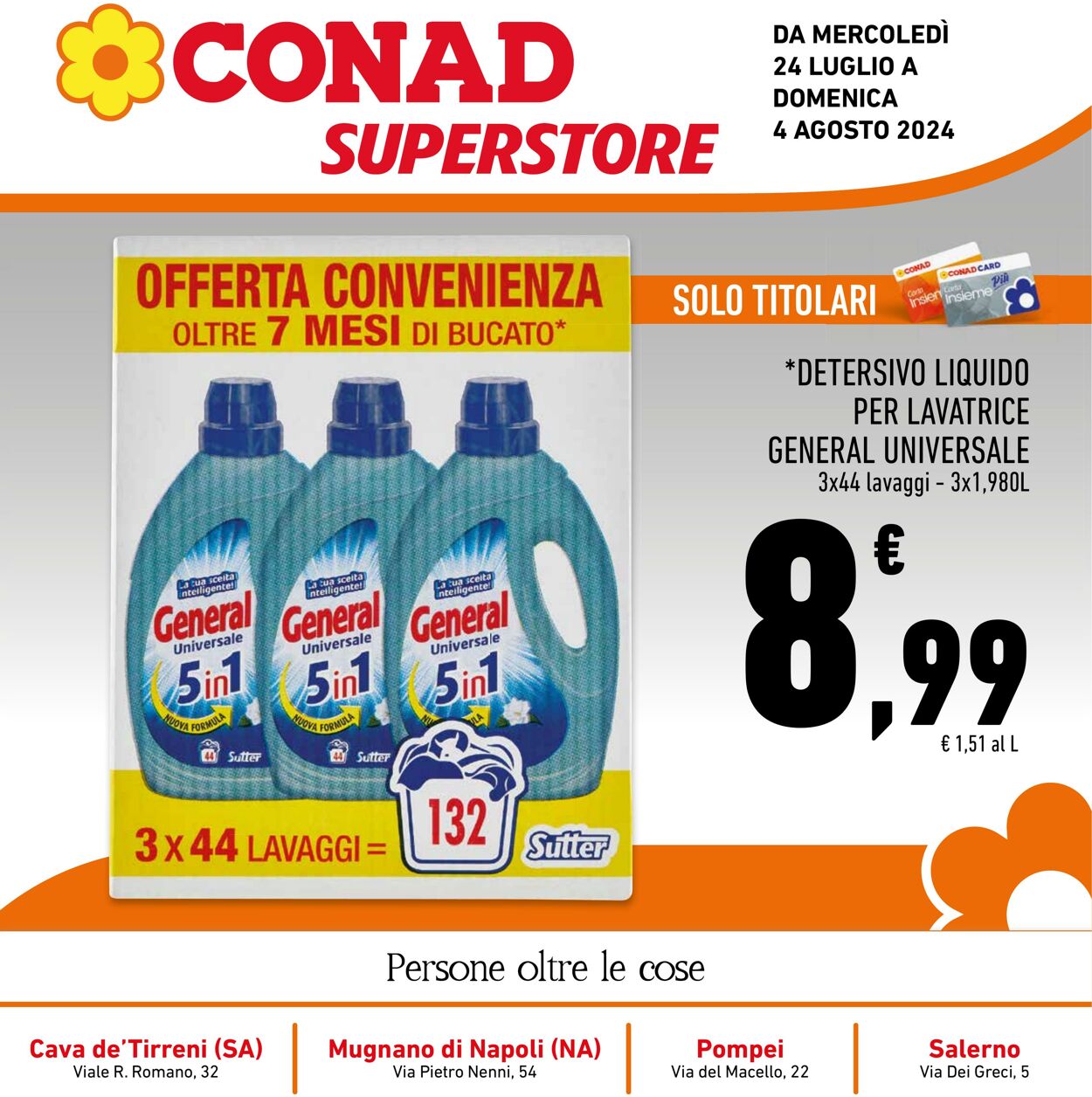 Volantino Conad 24.07.2024 - 04.08.2024