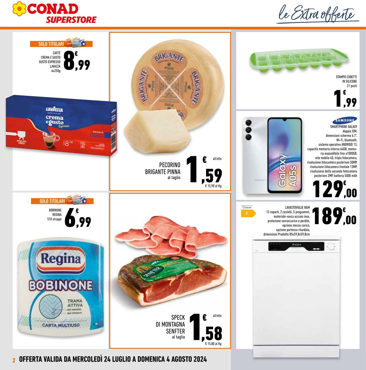 Volantino Conad 24.07.2024 - 04.08.2024