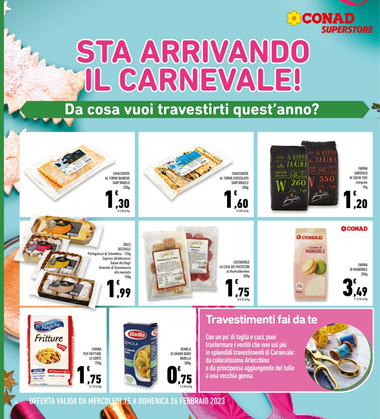 Volantino Conad 15.02.2023 - 26.02.2023