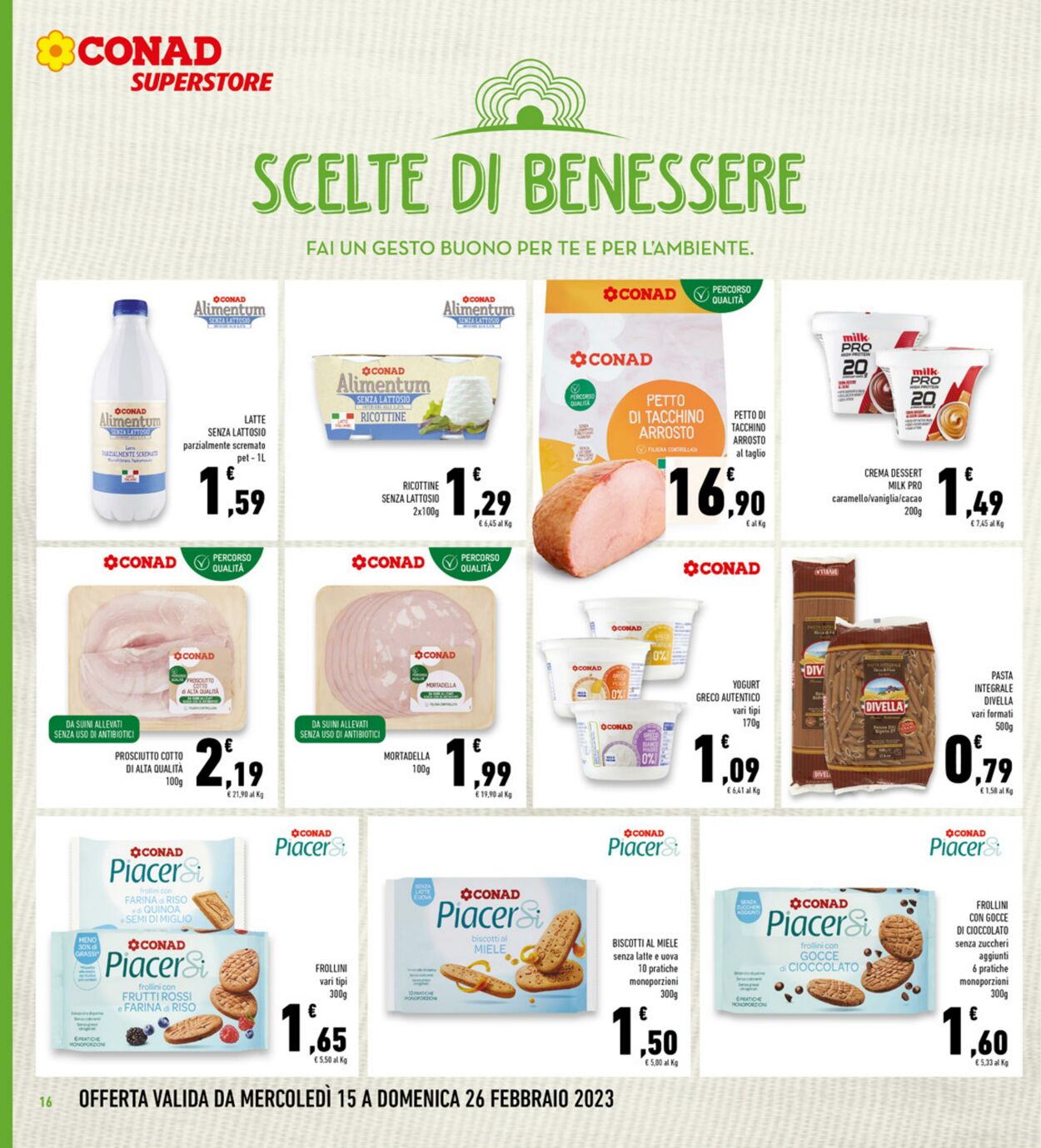 Volantino Conad 15.02.2023 - 26.02.2023