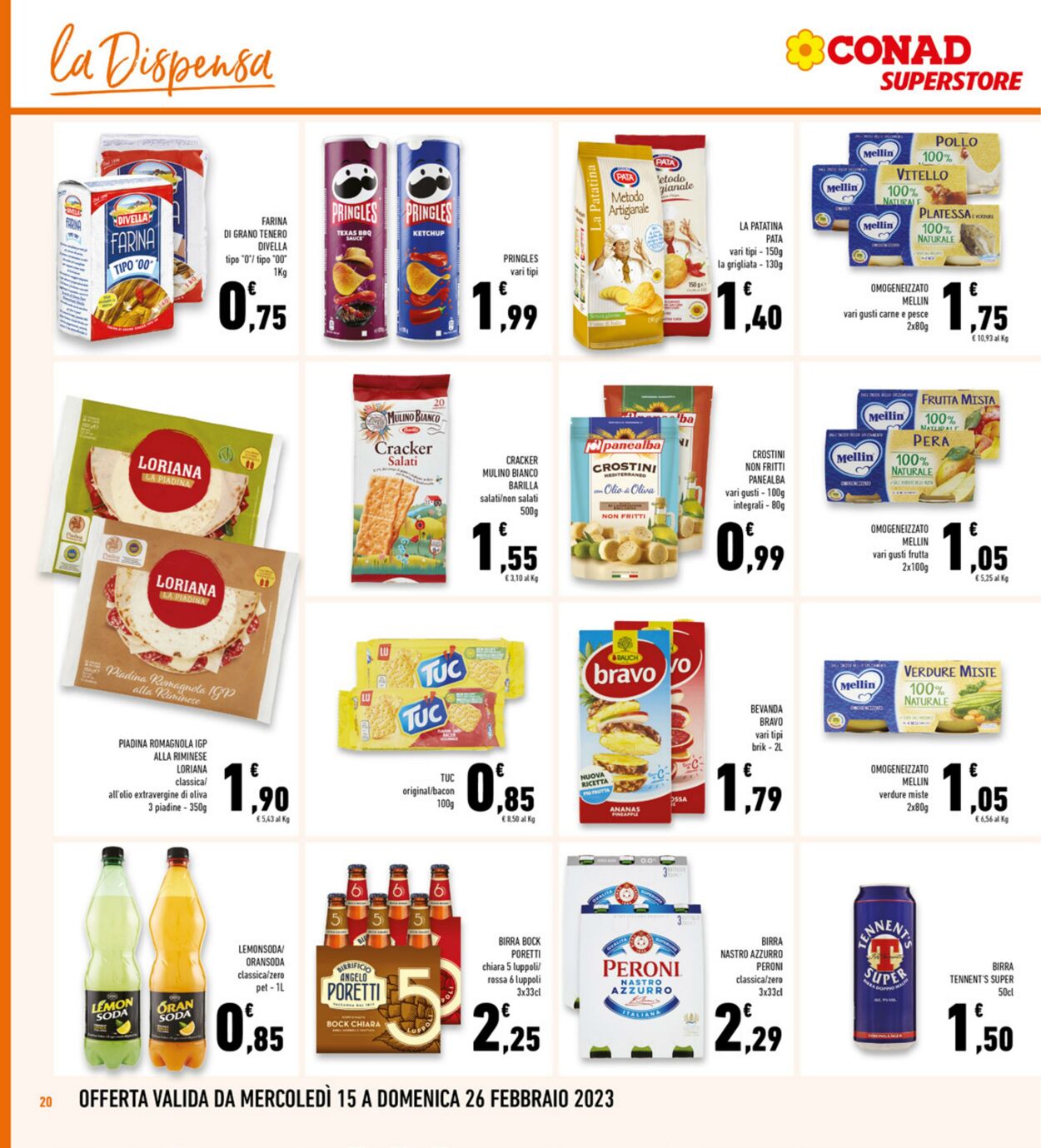 Volantino Conad 15.02.2023 - 26.02.2023