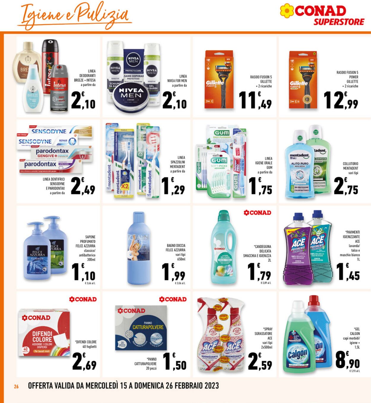 Volantino Conad 15.02.2023 - 26.02.2023