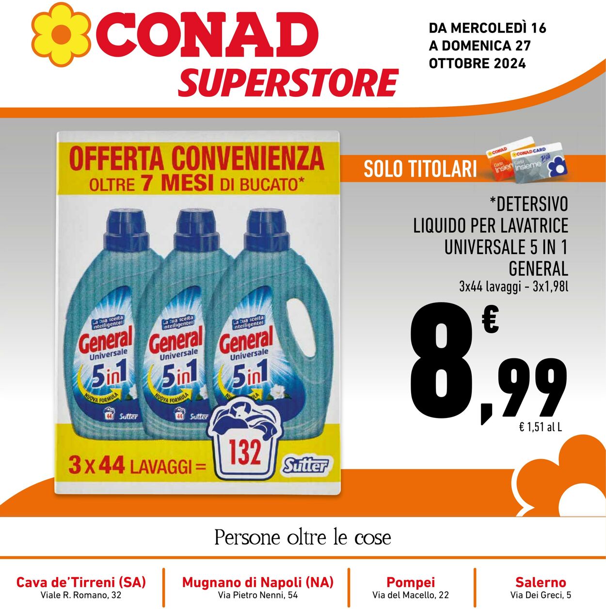 Volantino Conad 16.10.2024 - 27.10.2024