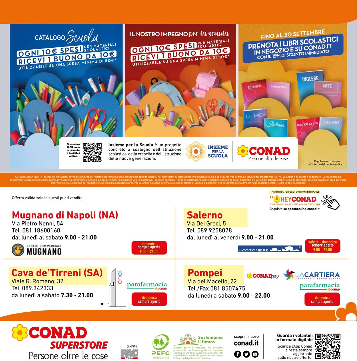 Volantino Conad 13.09.2023 - 24.09.2023