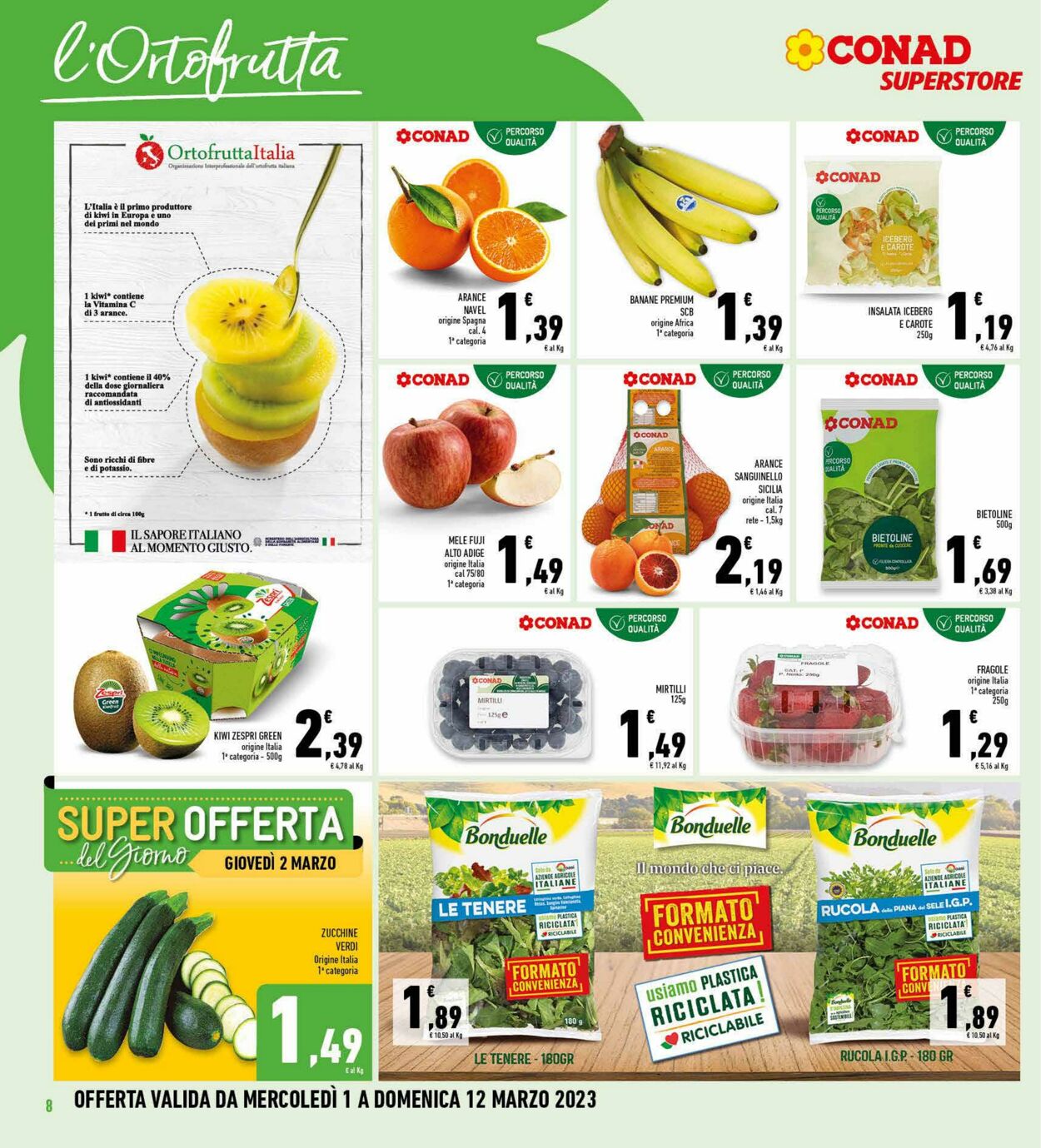 Volantino Conad 01.03.2023 - 12.03.2023