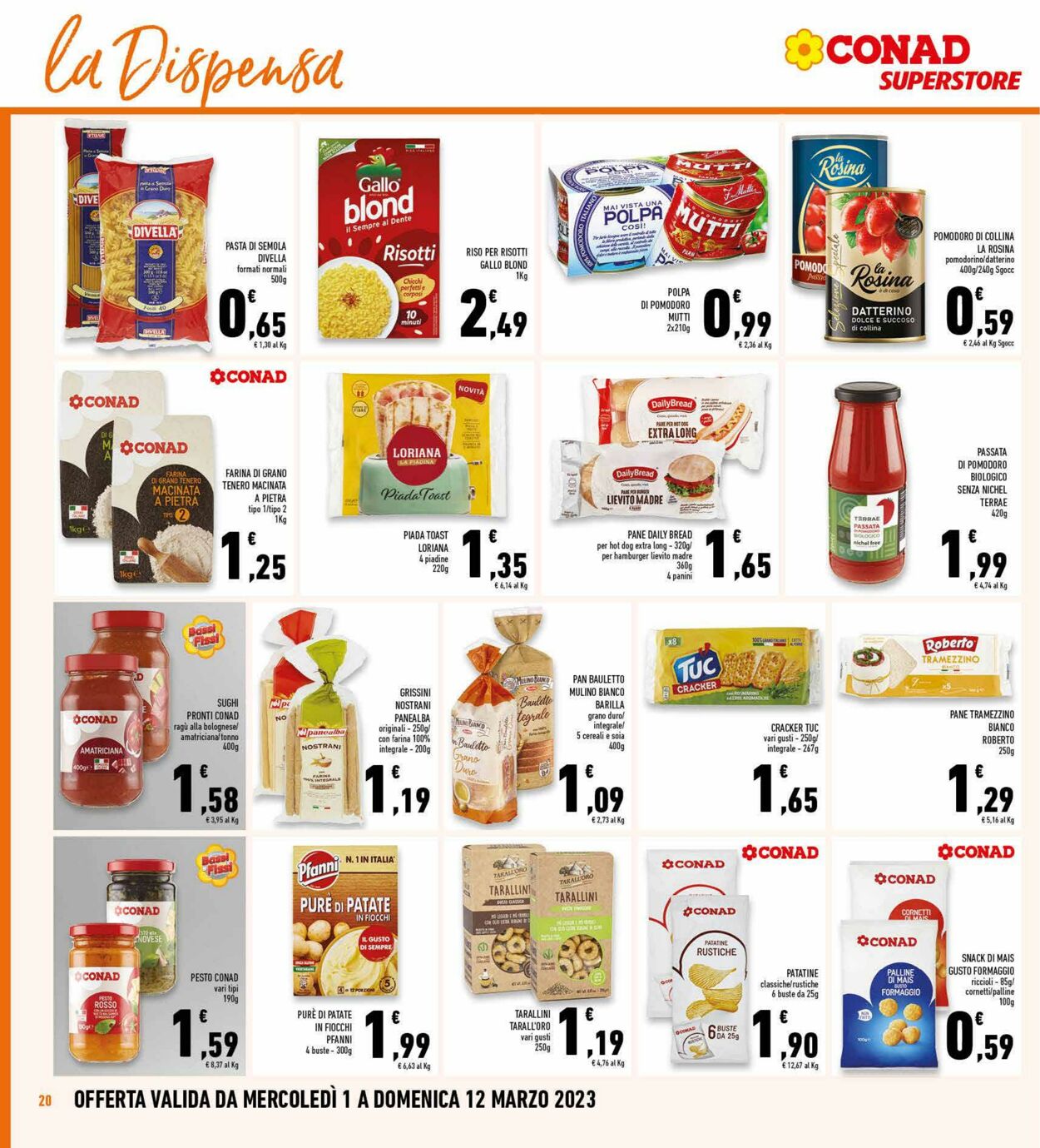 Volantino Conad 01.03.2023 - 12.03.2023