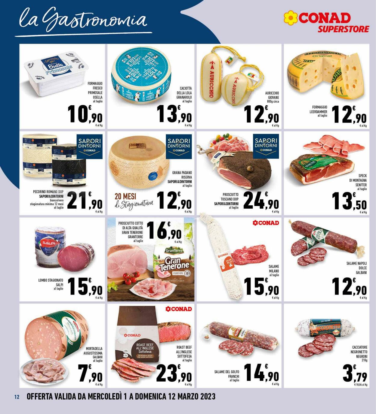 Volantino Conad 01.03.2023 - 12.03.2023