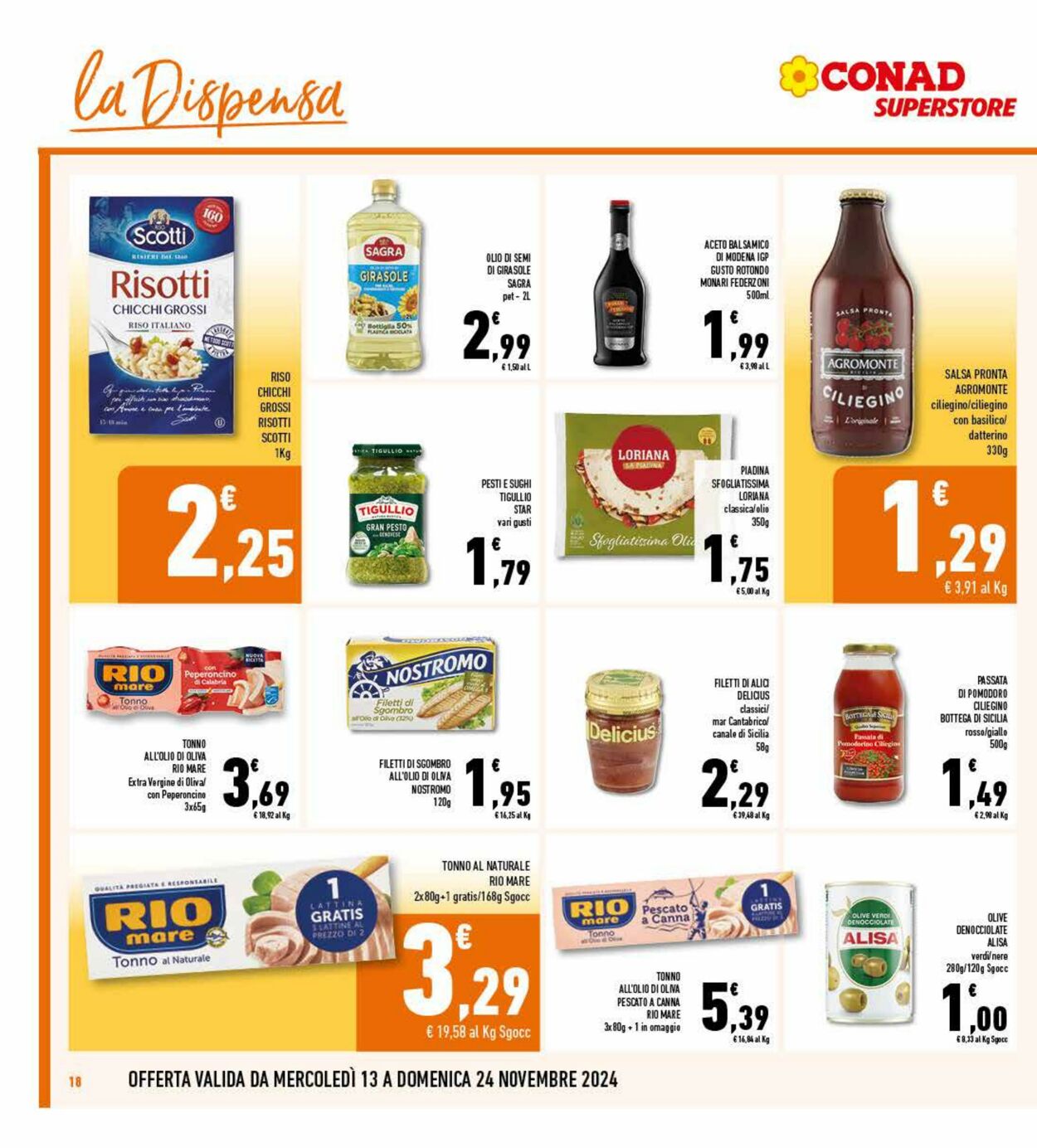 Volantino Conad 13.11.2024 - 24.11.2024