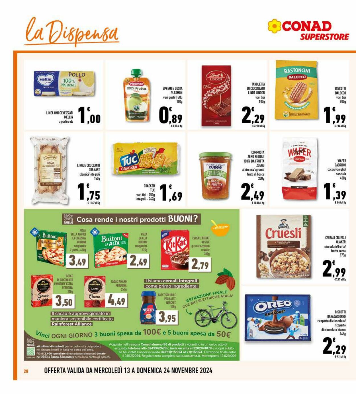 Volantino Conad 13.11.2024 - 24.11.2024