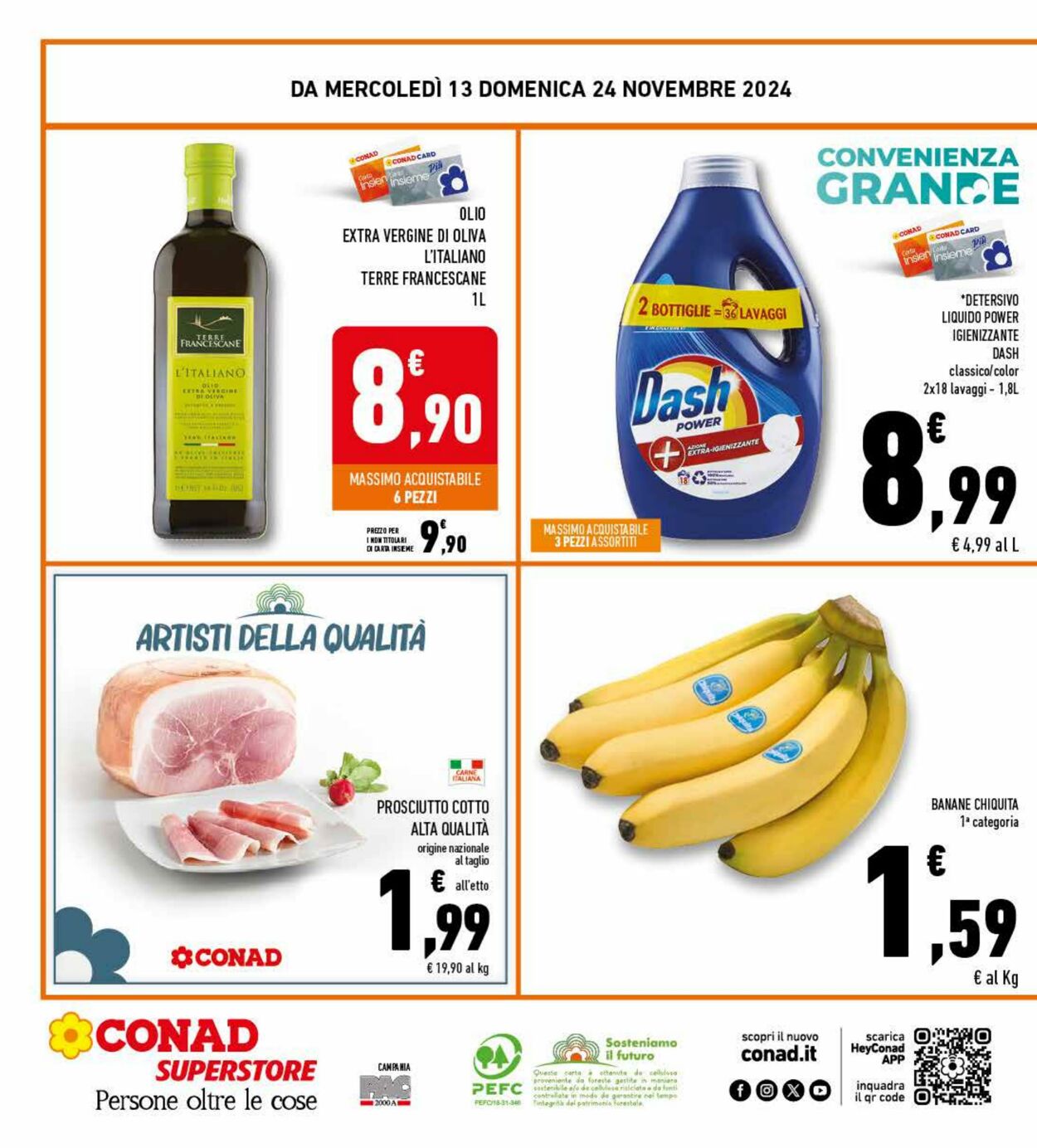 Volantino Conad 13.11.2024 - 24.11.2024