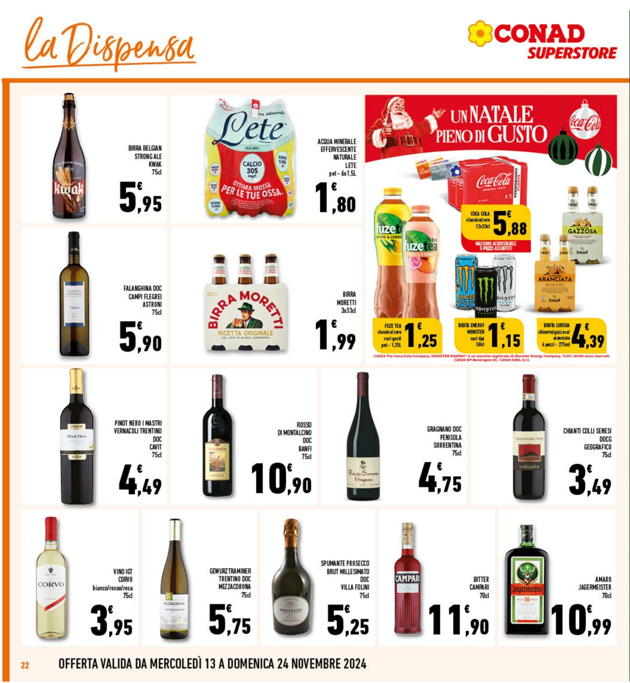 Volantino Conad 13.11.2024 - 24.11.2024