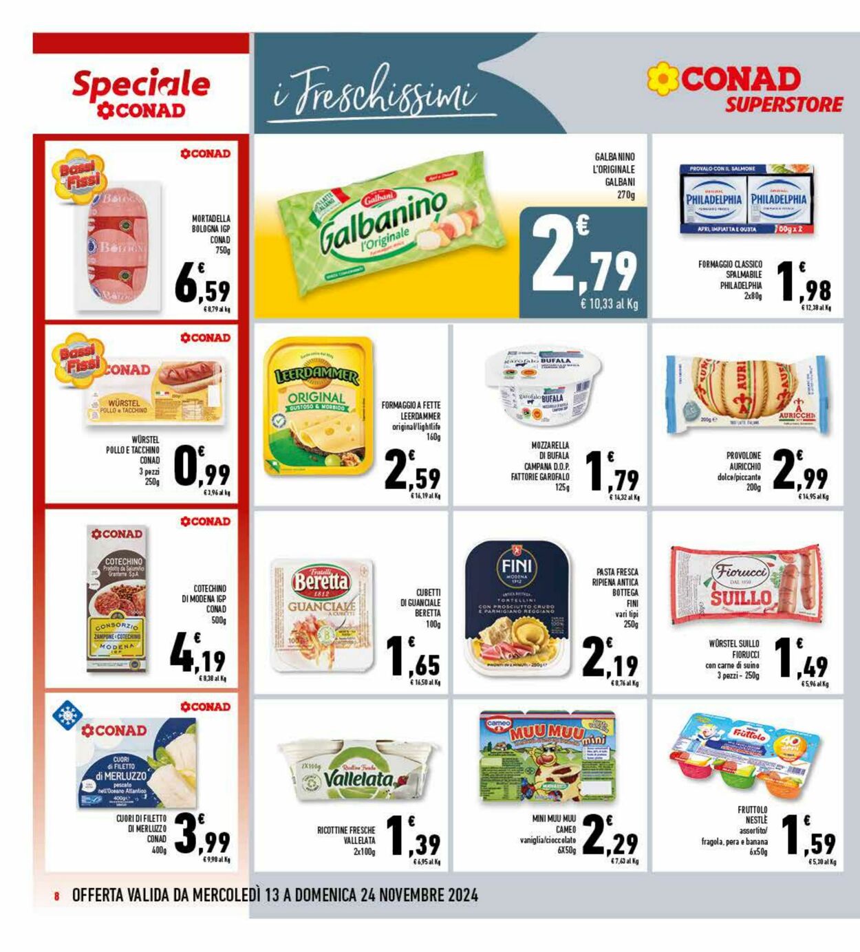 Volantino Conad 13.11.2024 - 24.11.2024