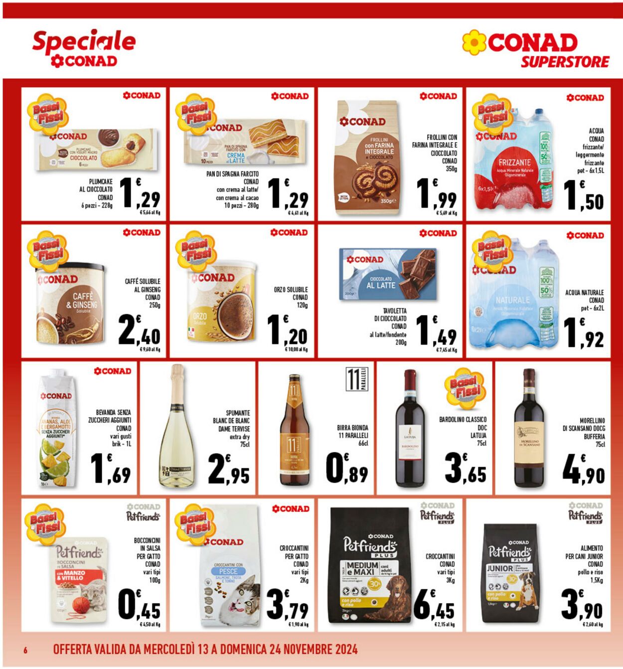 Volantino Conad 13.11.2024 - 24.11.2024