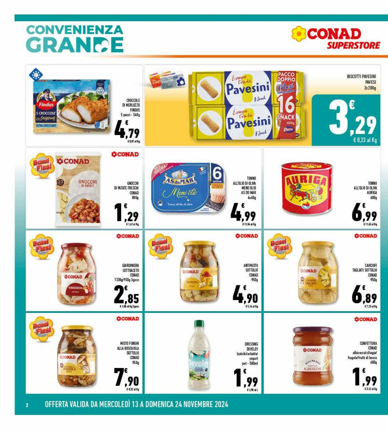 Volantino Conad 13.11.2024 - 24.11.2024