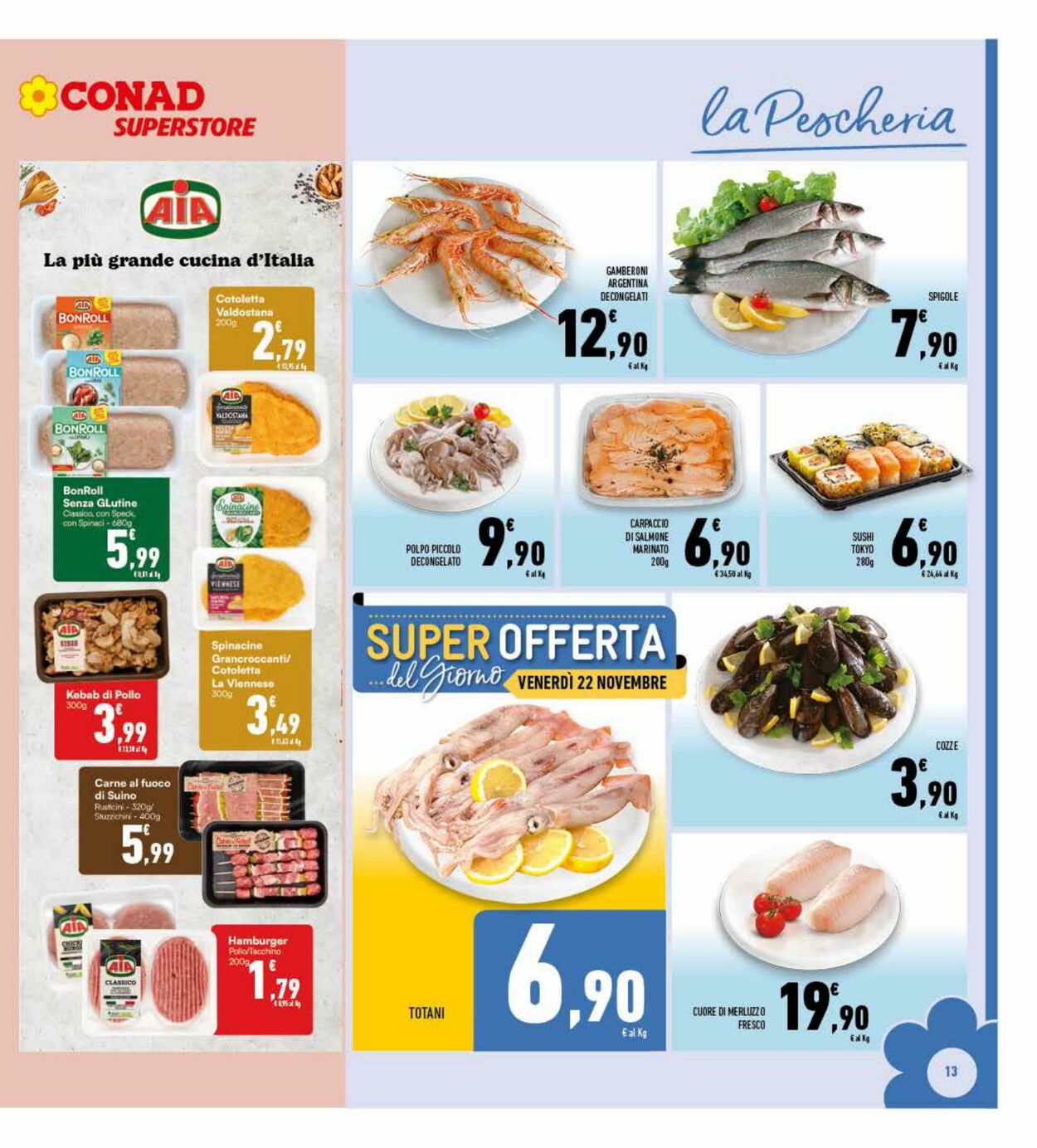 Volantino Conad 13.11.2024 - 24.11.2024