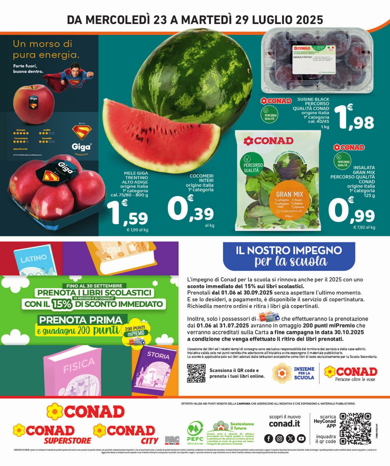Volantino Conad 23.07.2025 - 23.07.2025