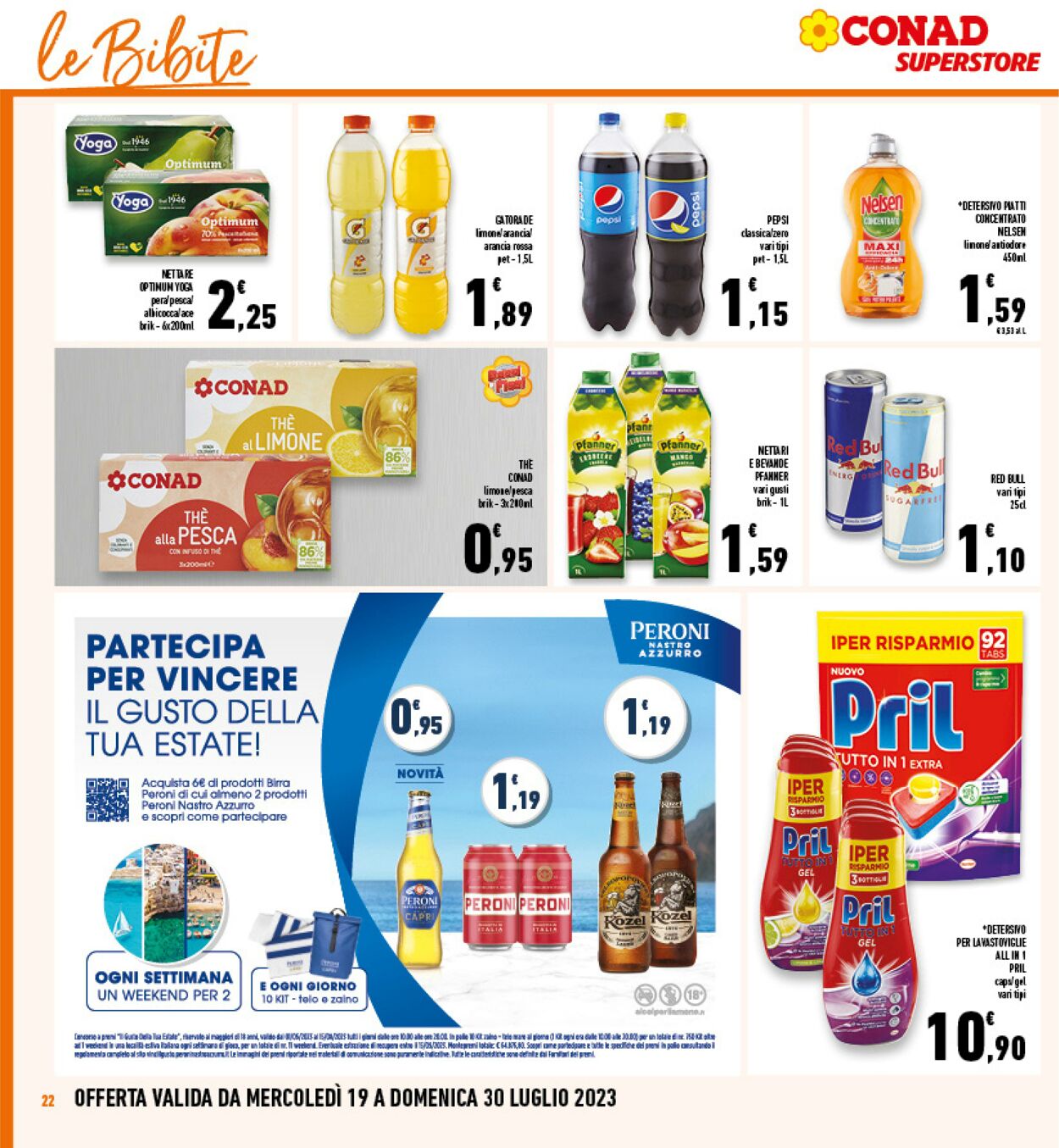 Volantino Conad 19.07.2023 - 30.07.2023