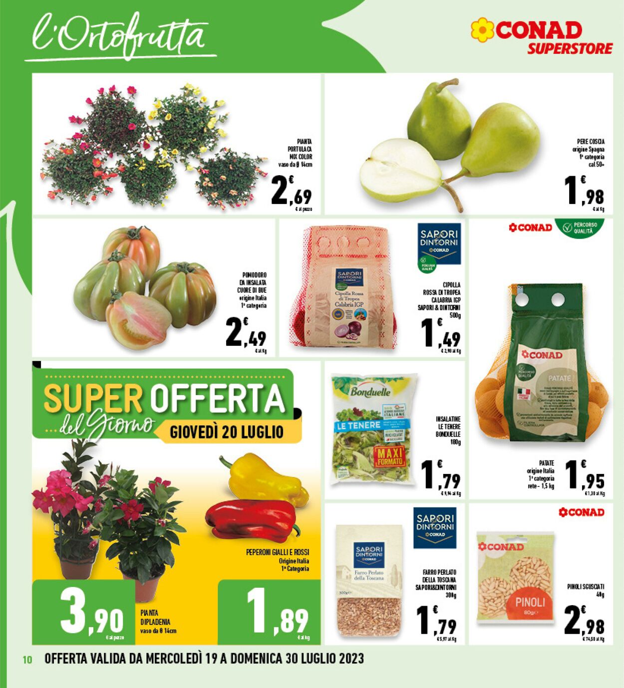 Volantino Conad 19.07.2023 - 30.07.2023