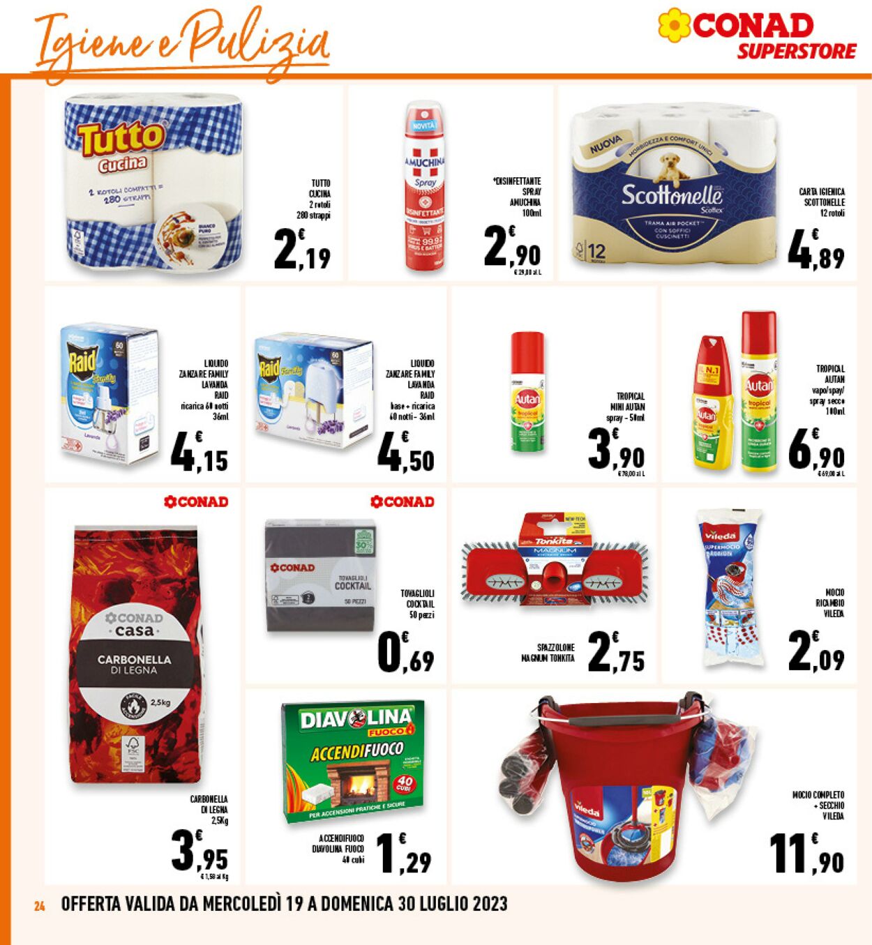 Volantino Conad 19.07.2023 - 30.07.2023