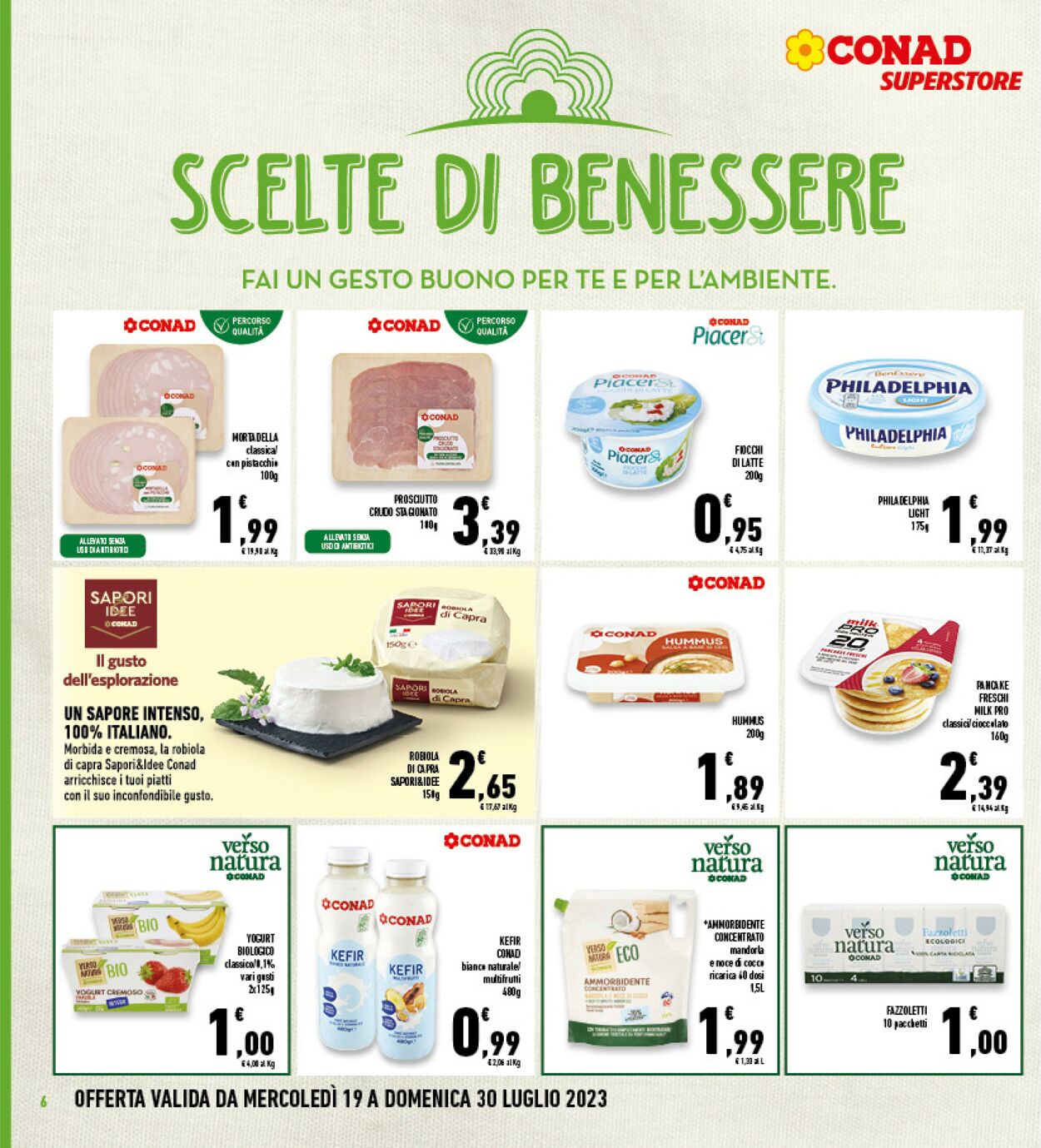 Volantino Conad 19.07.2023 - 30.07.2023