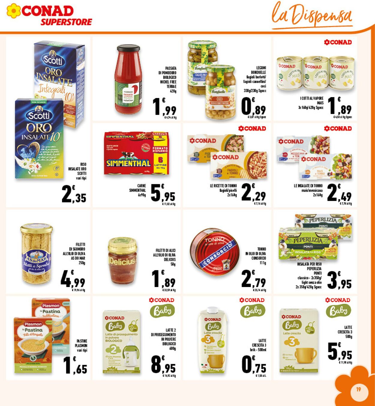 Volantino Conad 19.07.2023 - 30.07.2023