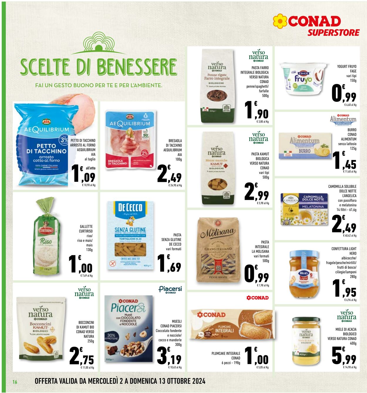 Volantino Conad 02.09.2024 - 13.10.2024