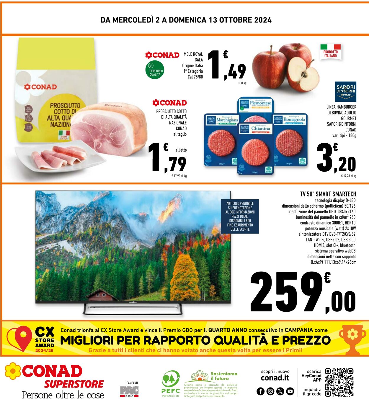 Volantino Conad 02.09.2024 - 13.10.2024