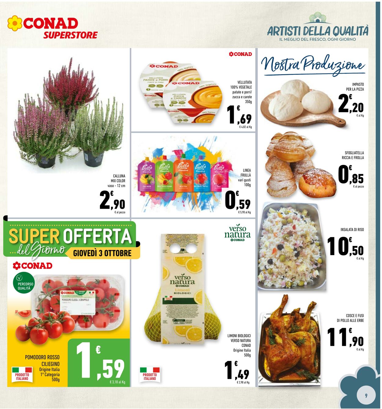 Volantino Conad 02.09.2024 - 13.10.2024