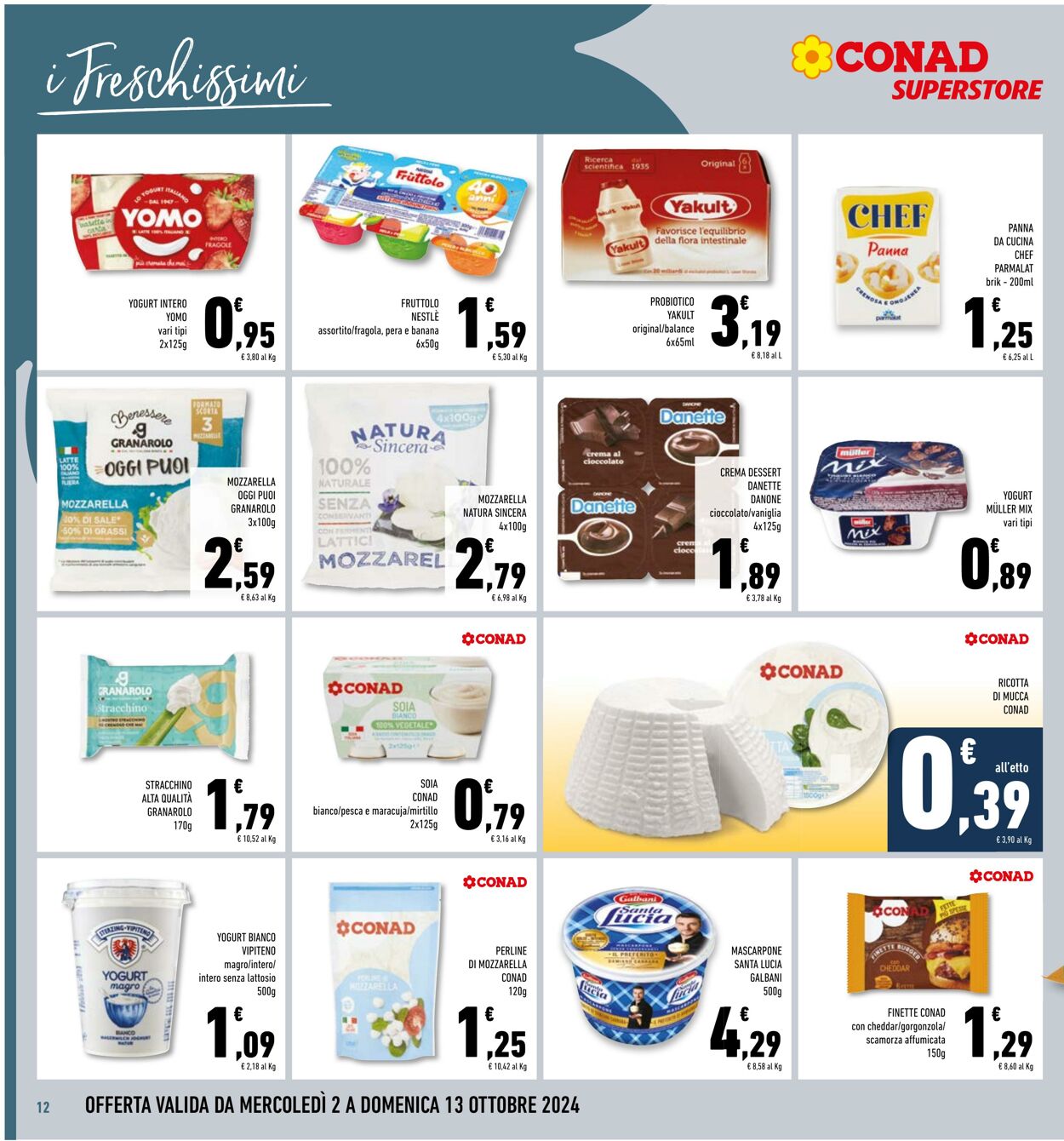 Volantino Conad 02.09.2024 - 13.10.2024